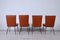 Italian Table and Office Chairs from Trau, 1960s, Set of 5, Image 19