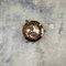 Vintage Round Brass & Copper Bulkhead Wall Light from Industria Rotterdam, Image 4