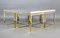 Vintage Large Glass and Metal Coffee Table 3