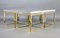 Vintage Large Glass and Metal Coffee Table, Image 3