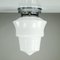 Vintage Art Deco Opal Bauhaus Ceiling Lamp, 1930s, Image 1