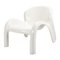 Chaise GN2 Blanche par Peter Ghyczy pour Reuters Form 1