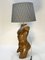 Sculptural Solid Wood Torso Lamps, 1970s, Set of 2 7