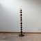 English Mid-Century Geometric Wooden Floor Lamp 10