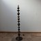 English Mid-Century Geometric Wooden Floor Lamp 8