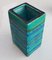 Blaue italienische Rimini Vase von Bitossi, 1960er 1