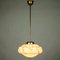 Vintage Art Deco Marble & Glass Pendant Light, 1930s, Image 5