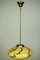 Vintage Art Deco Glass Pendant Lamp, 1930s, Image 7