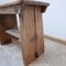 Antique English Pine Pegged Stool 7