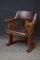 Arts and Crafts Oak Desk Chair 1