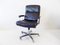 Black Leather Office Chair from Drabert, 1970s 1