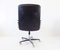 Black Leather Office Chair from Drabert, 1970s 17