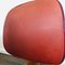 Chaises de Salon Vintage en Vinyle Rouge avec Pieds Dansette, 1960s, Set de 2 8