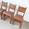 French Dining Chairs in Manner of Charles Dudouyt, Set of 4 14