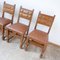 French Dining Chairs in Manner of Charles Dudouyt, Set of 4, Image 14