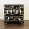 Small Vintage Black Lacquered Cabinet, 1960s, Image 2