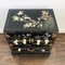 Small Vintage Black Lacquered Cabinet, 1960s, Image 7