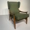 Green Terry Cloth Armchair, 1950s 5
