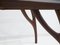 Mesa de comedor de madera con tablero de vidrio de Adrian Pearsall, Imagen 4
