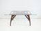 Wooden Dining Table with Glass Top by Adrian Pearsall 2