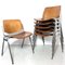 DSC 106 Desk Chairs by Giancarlo Piretti for Castelli / Anonima Castelli, 1960s, Set of 6 4