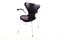 Black Butterfly Series 7 Armchair by Arne Jacobsen for Fritz Hansen, Image 2