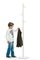 White Taiga Coat Stand without Umbrella Stand 2