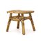 Tabouret en Rotin, 1950s 2