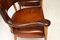 Vintage Leather and Oak Armchair, 1960s, Set of 2 6