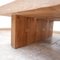 Tavolino da caffè Mid-Century in legno massiccio, Belgio, Immagine 5