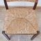 Mid-Century Rush Dutch Dining Chairs, Set of 4, Image 3