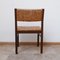 Mid-Century Rush Dutch Dining Chairs, Set of 4, Image 6