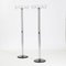 Chromed Metal Coatstands with ABS Bases from Valenti, 1970s, Set of 2 3