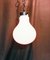 Large Vintage Lightbulb-Shaped Pendant Lamp, Image 3