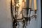 Lámparas de pared Maison Bagués plateadas, años 30. Juego de 2, Imagen 6