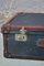 Large Vintage Blue Trunk, 1930s 9