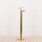 Vintage Italian Free Standing Coat Rack Clothes Hook in Brass, 1960s, Image 1