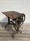 Antique Industrial Laundry Mangle Folding Table, 1900s 2