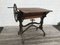 Antiker Industrieller Wäschemangel Tisch, 1900er 21