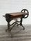Table Pliable Antique en Cuir, 1900s 14