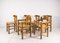 Dining Table & Chairs Set in the Style of Rainer Daumiller, 1970s, Set of 7 19