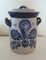 Vintage Handpainted Sauerkraut and Gherkin Container with Lid, Image 1