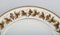 Limoges Porcelain Dinner Plates with Hand-Painted Grapevines, Set of 10 3