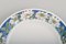 Royal Copenhagen White Rose Dinner Plates with Blue Border and White Flowers, Set of 4, Image 3