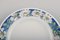 Royal Copenhagen White Rose Plates with Blue Border and White Flowers, Set of 4 3