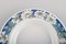 Royal Copenhagen White Rose Deep Plates with Blue Border and White Flowers, Set of 4 3