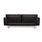 Black Leather Sofa by Rolf Benz, Image 10