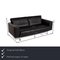 Black Leather Sofa by Rolf Benz 2