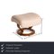Vision Leather Armchair Cream with Stool Relaxation Function from Stressless, Image 3