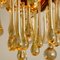 Tear Drop Glass 6-Light Chandeliers from Palwa, 1960s, Set of 2 9